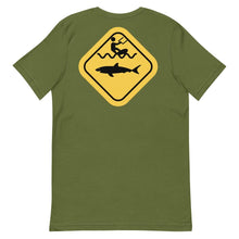 Load image into Gallery viewer, Caution Shark T-Shirt - T-Shirt - KitesurfingOfficial