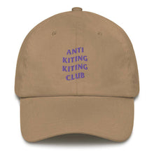 Load image into Gallery viewer, ANTI KITING KITING CLUB Dad hat - Cap - KitesurfingOfficial
