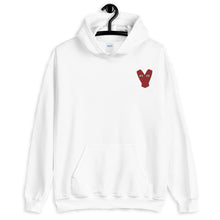 Load image into Gallery viewer, Red Kiteboard Heart - Hoodie - KitesurfingOfficial