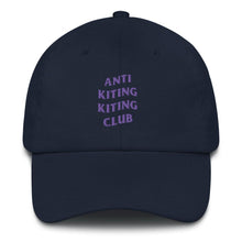 Load image into Gallery viewer, ANTI KITING KITING CLUB Dad hat - Cap - KitesurfingOfficial
