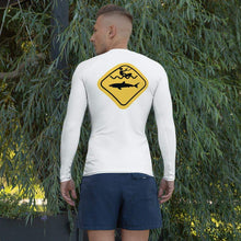 Load image into Gallery viewer, Caution Shark - Rash Guard Men - KitesurfingOfficial