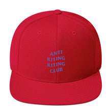 Load image into Gallery viewer, Anti Kiting Kiting Club Snapback Hat - Cap - KitesurfingOfficial