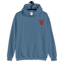 Load image into Gallery viewer, Red Kiteboard Heart - Hoodie - KitesurfingOfficial