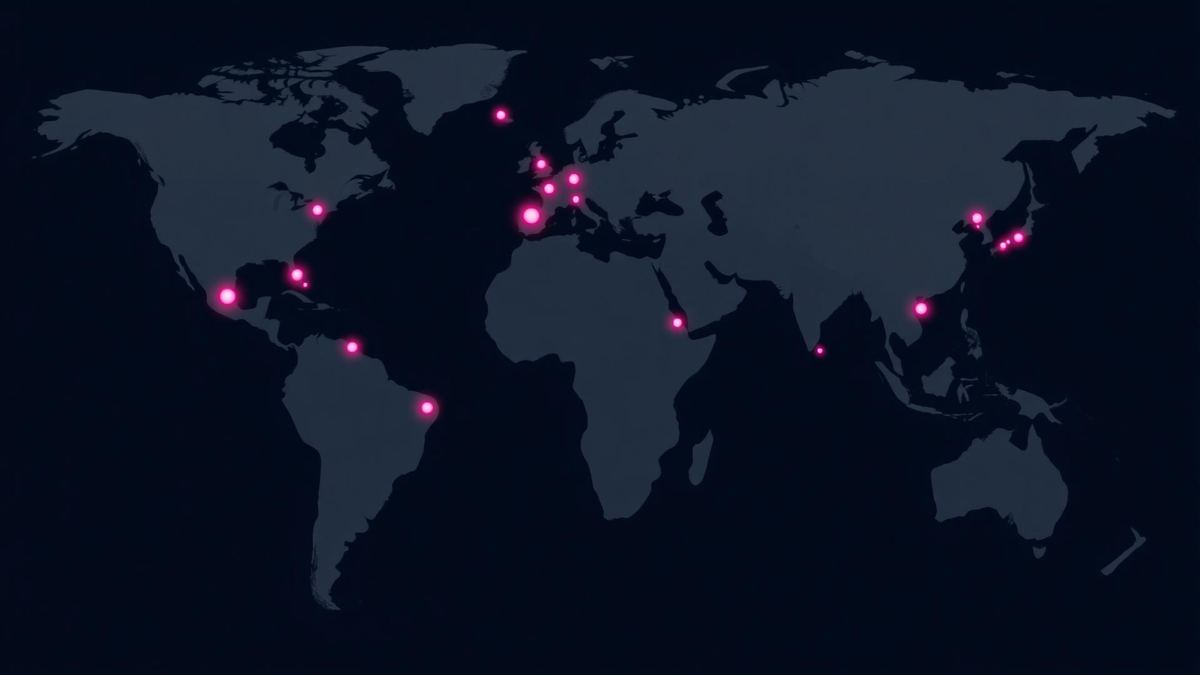 World map of kitesurfing spots