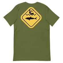Load image into Gallery viewer, Caution Shark T-Shirt - T-Shirt - KitesurfingOfficial
