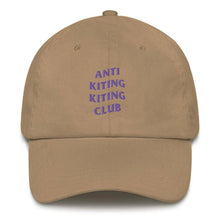 Load image into Gallery viewer, ANTI KITING KITING CLUB Dad hat - Cap - KitesurfingOfficial

