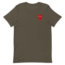Load image into Gallery viewer, Red Kiteboard Heart - T-shirts - KitesurfingOfficial
