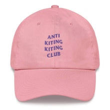 Load image into Gallery viewer, ANTI KITING KITING CLUB Dad hat - Cap - KitesurfingOfficial
