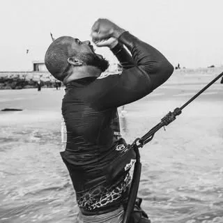 Airton Cozzolino, professional wave kitesurfer from Italy – portrait