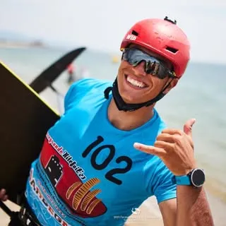 Riccardo Pianosi, professional kitesurfer from Italy – portrait