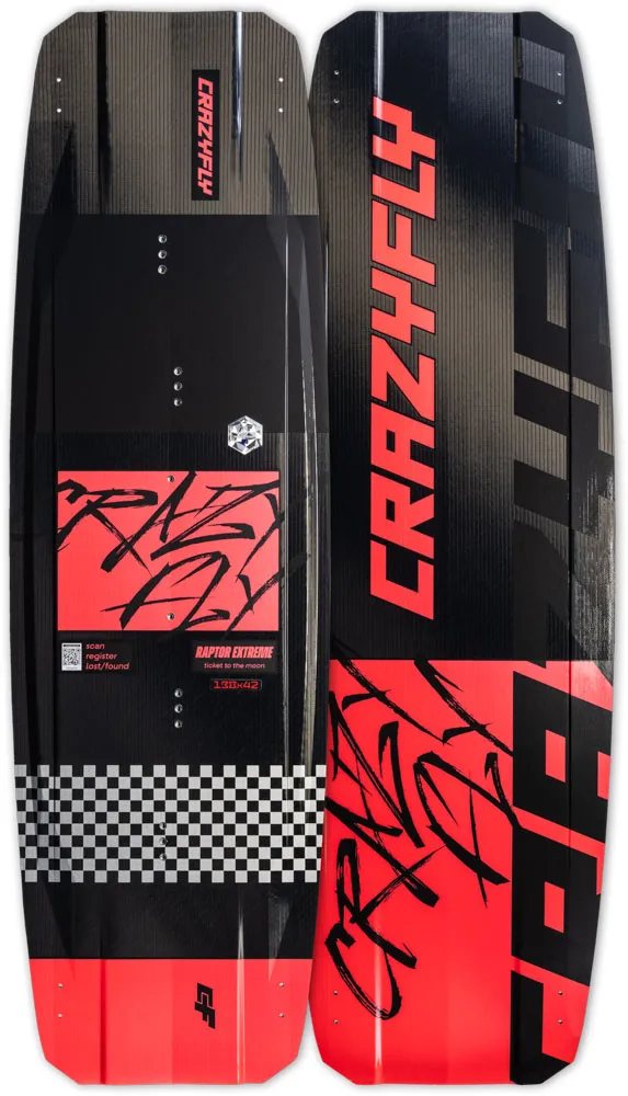 CrazyFly Raptor Extreme Kiteboard — Produktfoto des Herstellers