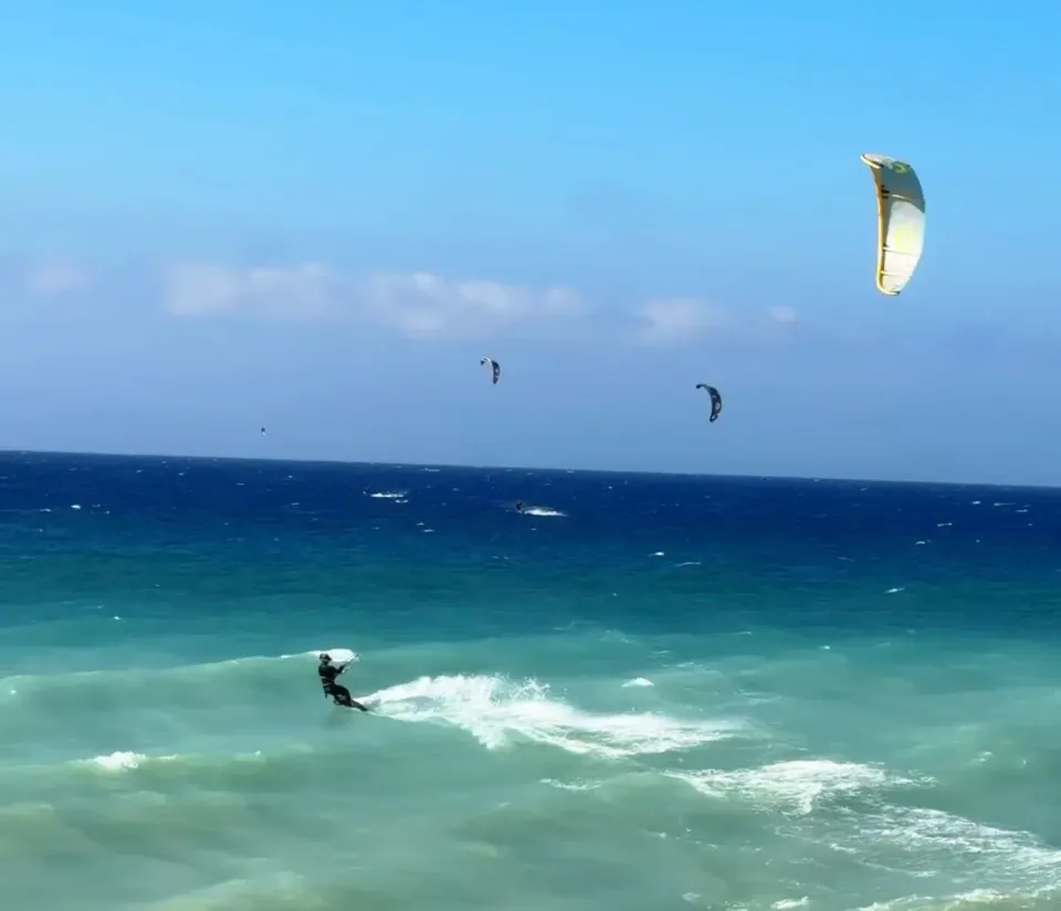 Versteckte Kitesurf Spot in Europa